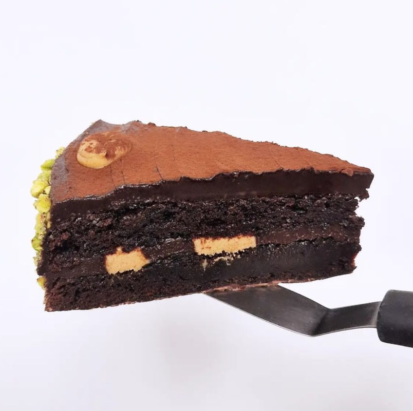 Vegan Peanut Butter Chocolate Devil’s Cake