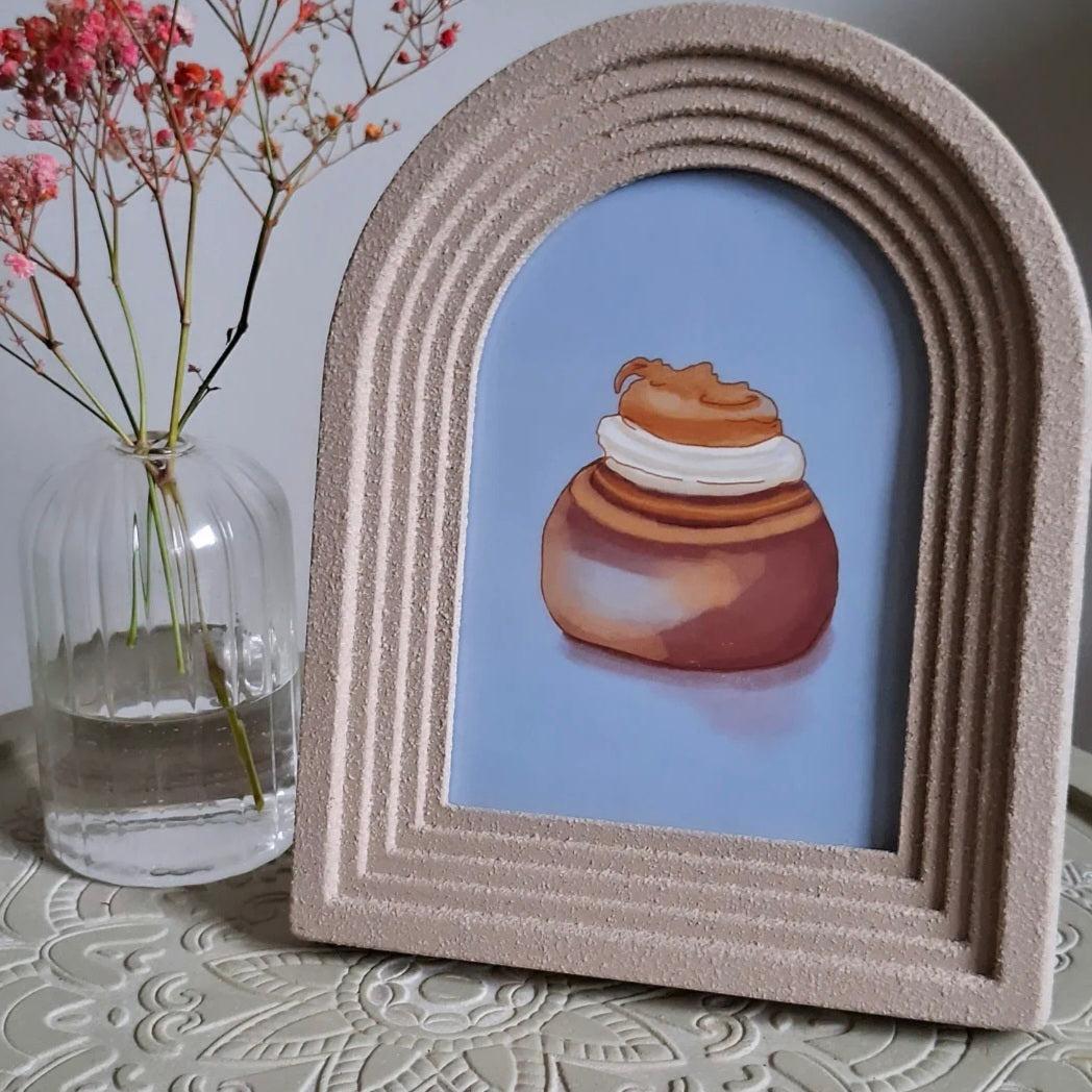 Patisserie Illustration Frame