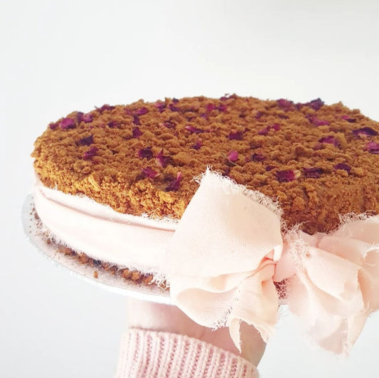 Whole Baked Biscoff Cheesecake