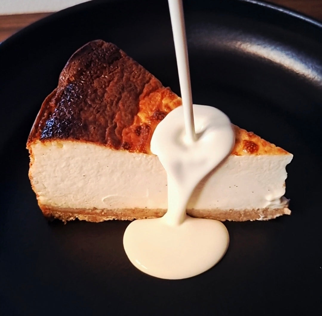 Whole Vanilla Bean Burnt Basque Cheesecake