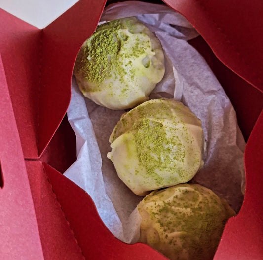 Peanut Butter Matcha Protein & Creatine Balls GF (3)