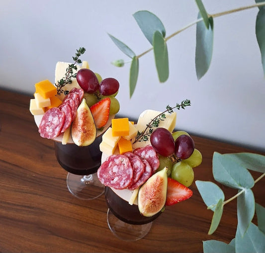 Charcuterie & Cheese Wine Toppers