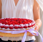 Whole Raspberry Vanilla Cream Tart