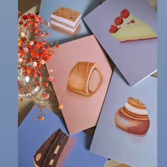 Patisserie Card Blank A5
