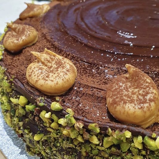 Whole Vegan Peanut Butter Devil’s Food Cake 9"